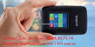Bộ phát wifi di động 4g lte prolink dl-7202 – kết nối internet mọi lúc mọi nơi