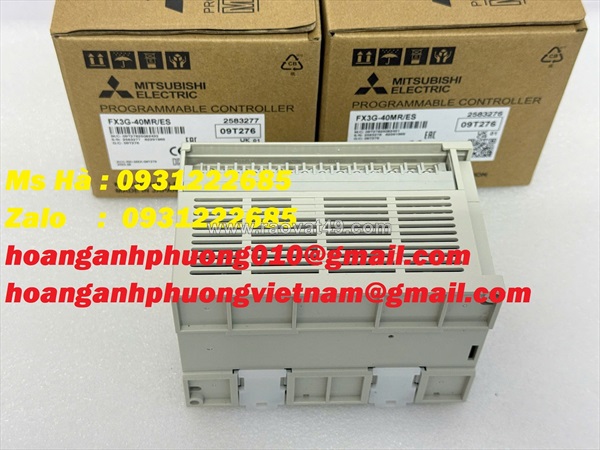 Bộ plc mitsubishi fx3g-40mr/es hàng mới - bán toàn quốc