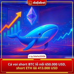 Cá voi “toang” với btc, gỡ gạc bằng eth?