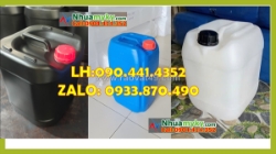 Can 10 lít trong đựng thực phẩm, can nhựa 20 lít đựng rượu, can nhựa 25 lít đựng sữa bò tươi