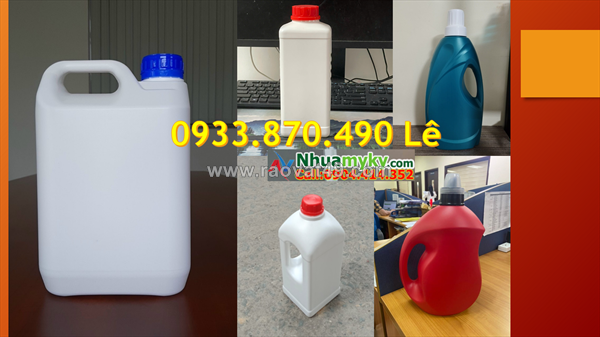 Can nhựa 1 lít đựng hóa chất vuông, can nhựa 2 lít vuông dày, can nhựa 4 lít đựng thực phẩm