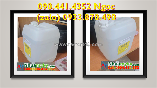 Can nhựa 10 lít dày, can 20 lít trắng, can nhựa 25 lít xanh, can hóa chất 30 lít tại sài gòn
