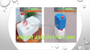 Can nhựa 20 lít hdpe có tốt không? cần tìm can nhựa 20 lít đựng hóa chất dày hơn nhựa pet