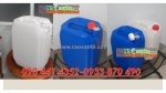 Can nhựa 20 lít xuất khẩu trung gian hóa chất, can nhựa 10 lít đựng hóa chất phụ trợ