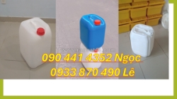 Can nhựa 25 lít đựng thuốc diệt côn trùng, can nhựa vuông 30 lít đựng thuốc tẩy