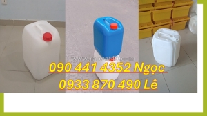 Can nhựa 25 lít đựng thuốc diệt côn trùng, can nhựa vuông 30 lít đựng thuốc tẩy