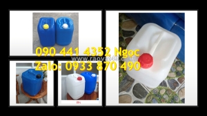 Can nhựa 25 lít tròn, can nhựa 20 lít đựng phân bón, can nhựa 10 lít đựng thuốc tăng trưởng