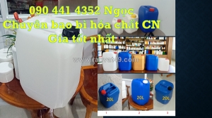 Can nhựa 30 lít đựng hóa chất ngành nông nghiệp, thùng nhựa 25 lít vuông xanh