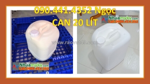 Can nhựa 5 lít đựng hóa chất đặc dụng, can nhựa 2 lít dày đựng hóa chất chuyên dụng
