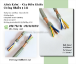 Cáp điều khiển 3x0.5/3x0.75/3x1.0/3x1.5 - altek kabel