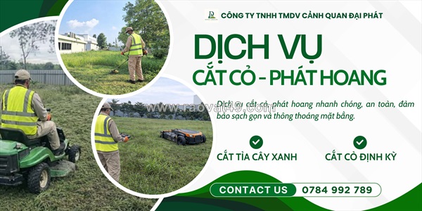 Cắt cỏ phát hoang cỏ dại kcn phú mỹ – kcn mỹ xuân (bà rịa vũng tàu)