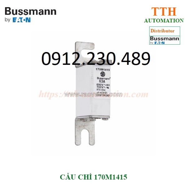 Cầu chì bussmann 170m1415 miễn phí vận chuyển với nhiều mặt hàng
