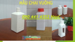 Chai nhựa 100ml đựng thuốc tây pha loãng, chai nhựa 50ml đựng chất làm cứng vải