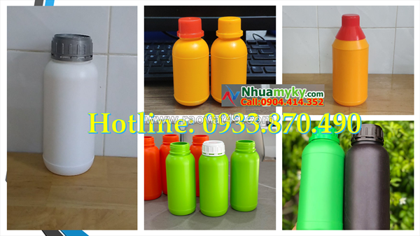 Chai nhựa 250ml đựng hóa chất nông nghiệp, lọ nhựa 100ml đựng mẫu mỹ phẩm