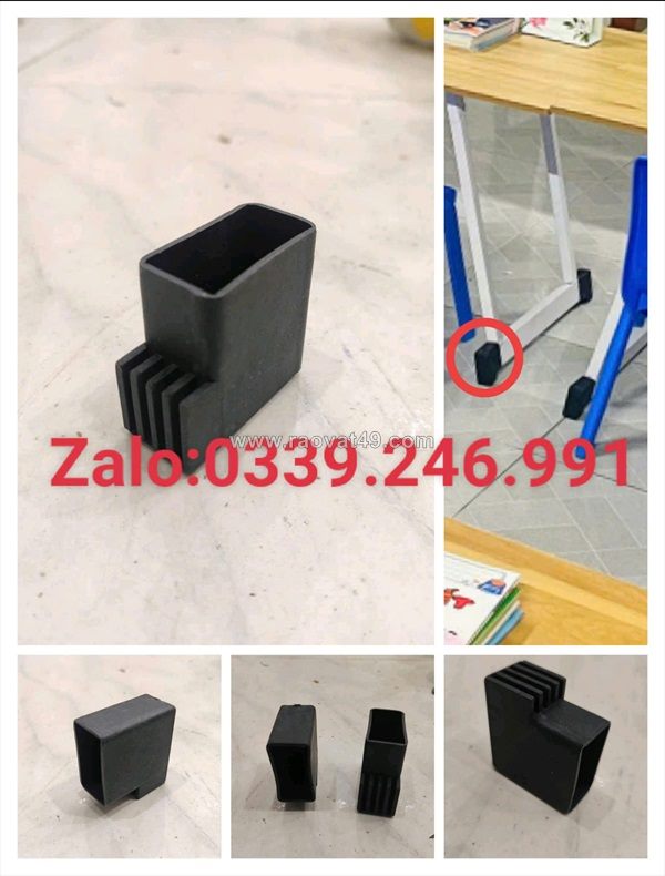 Chân đế cao su móng ngựa 20x40mm giá tốt