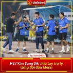 Chấn động: thầy kim sang sik nói lời chia tay “cánh tay phải” từng chạm trán messi!