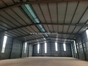 Cho thuê 1000m2 kho xưởng mới xây tại trung giã. sóc sơn. hà nội