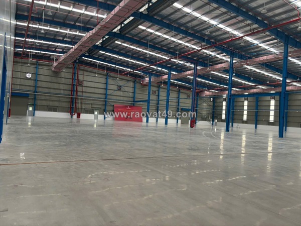 Cho thuê 2.500m2 kho xưởng mới tại quang minh - pccc tự động
