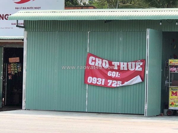 Cho thuê mặt bằng kinh doanh mặt tiền đt786 – ngay ngã 3 ấp long hòa, long chữ, tây ninh