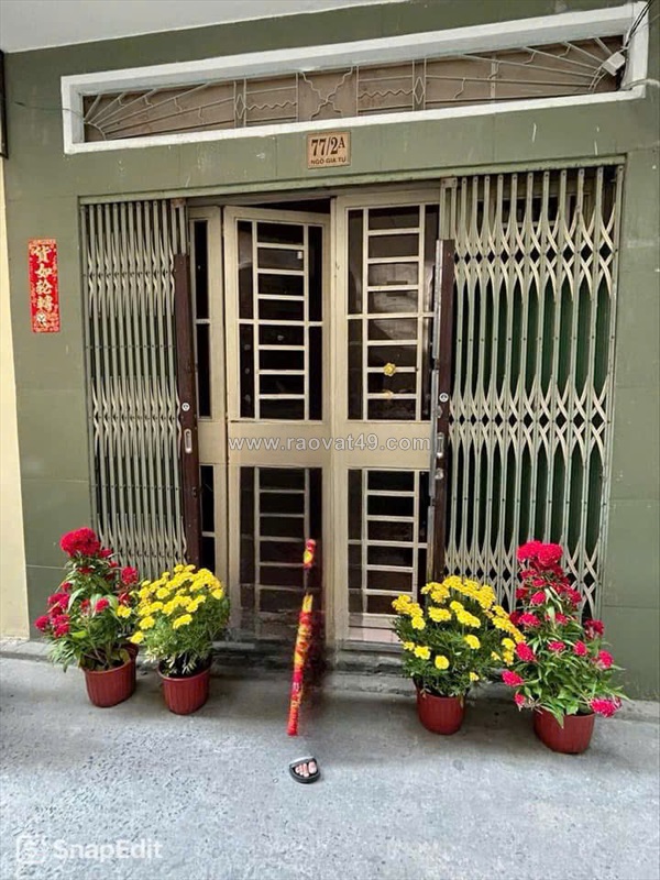 Cho thuê mb và 1 phòng trên lầu tại hẻm 77 ngô gia tự p2 q10