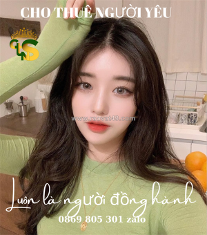 Cho thuê người yêu đi chơi  cà phê , đi nhậu 30.4 - 1.5