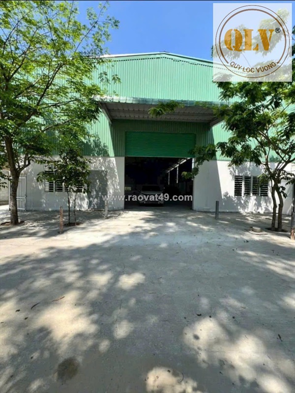 Cho thuê nhà xưởng – hòa phú, thủ dầu một, tỉnh bình dương – 1.200m²