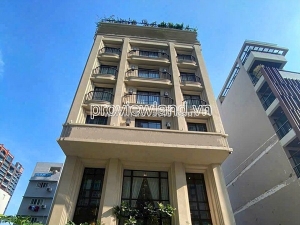 Cho thuê tòa nhà quận 2, mt nguyễn thanh sơn, 200m2, ngang 10m, 6 tầng + 1 hầm