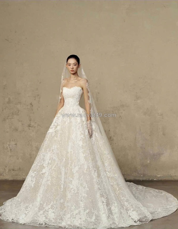 Cho thuê và bán váy cưới sang trọng tinh tế giá rẻ