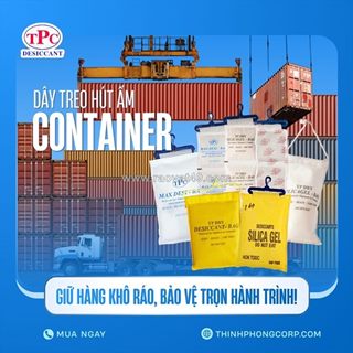 Chống ẩm container có giúp hạn chế đọng sương, ẩm mốc hàng hóa?