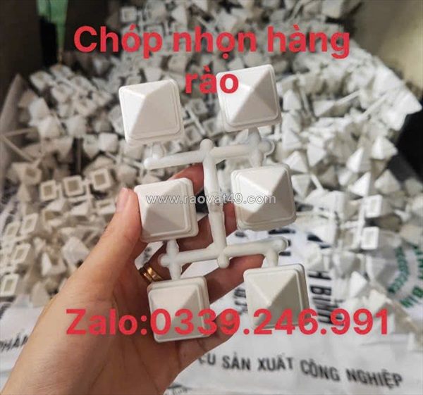 Chông nhựa, mác nhọn, chụp hàng rào cổng cửa