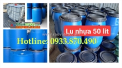 Chuyên bán buôn thùng phuy nhựa đựng hóa chất, thùng phuy nhựa 220 lít mới – qua sử dụng
