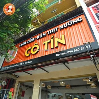 Cơm tấm bún thịt nướng cô tín tuyển pv & phụ bếp bao ăn ở