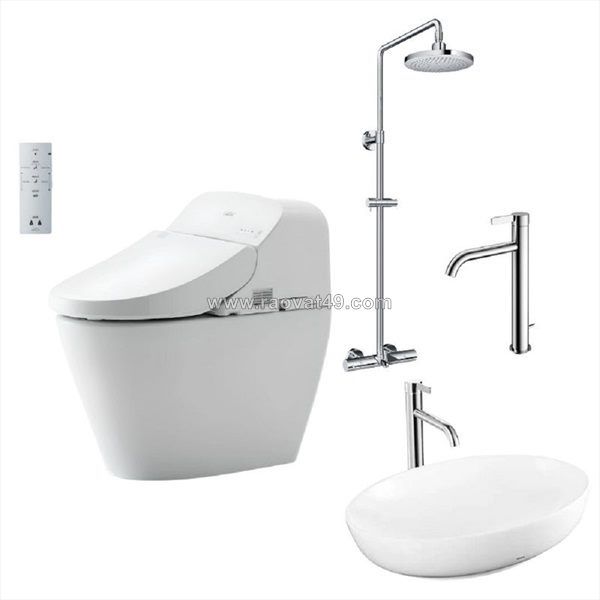 Combo thiết bị vệ sinh viglacera showroom vạn phúc thịnh