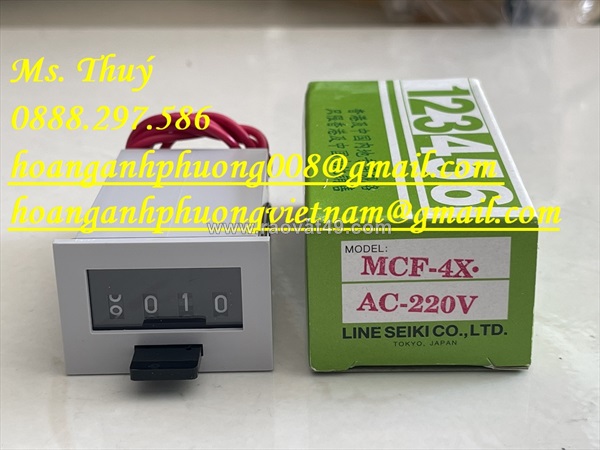 Counter 4 số mcf-4x của line seiki - hàng nhật bản giá tốt