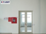 Cửa kính chống cháy 2 cánh cho công trình bền vững