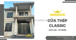 Cửa thép classic tại cát lái, tp hcm | thi công trọn gói
