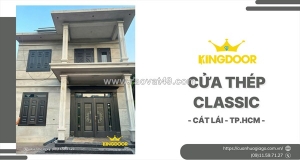 Cửa thép classic tại cát lái, tp hcm | thi công trọn gói