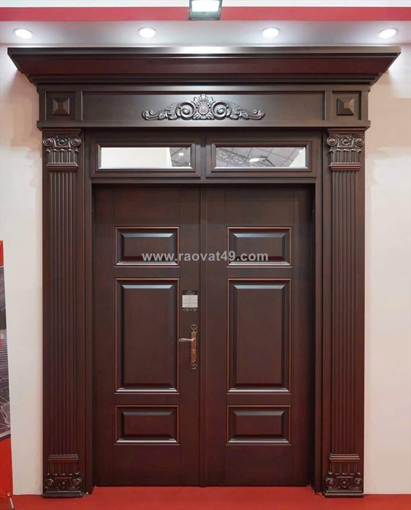 Cửa thép vân gỗ classic tại phường phú nhuận - tp hcm
