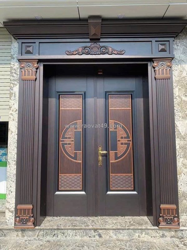 Cửa thép vân gỗ classic tại phường phú nhuận - tp hcm