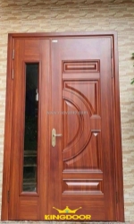 Cửa thép vân gỗ tại dĩ an, tp hcm | bền đẹp, giá tốt