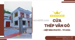 Cửa thép vân gỗ tại hiệp bình phước, tp.hcm | báo giá 2026