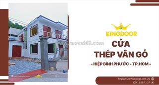 Cửa thép vân gỗ tại hiệp bình phước, tp.hcm | báo giá 2026