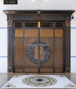 Cửa thép vân gỗ tại huyện châu đức  giá mới nhất