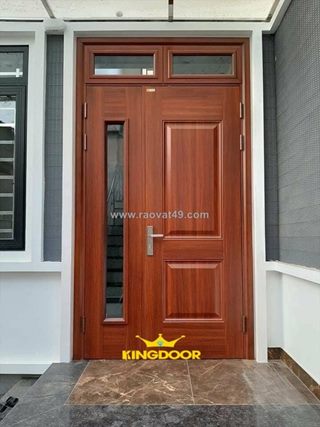 Cửa thép vân gỗ tại huyện châu đức – tphcm (vũng tàu cũ)
