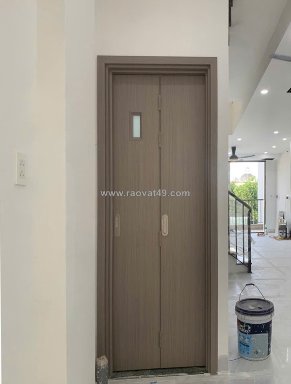 Cửa xếp gập composite tại phường khánh hội