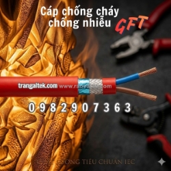 Cung cấp cáp chống cháy chống nhiễu 3 miền – giá tốt