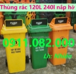 Cung cấp thùng rác dày chất lượng giá rẻ - thùng rác 120l 240l 660l giá sỉ lẻ- 0911082000