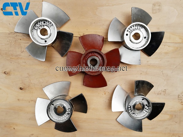 Cường thịnh vương - chuyên gia công cánh máy bơm chìm theo yêu cầu