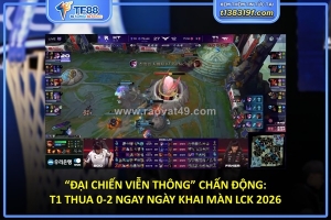 “đại chiến viễn thông” chấn động: t1 thua 0-2 n
