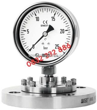 Dantek giới thiệu đồng hồ áp suất màng wise p730 cho công trình tại hưng yên vận hành ổn định lâu dài